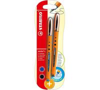 Worker Stylo Roller Pointe Médium Bleu/Noir Emballage 2 Pièces (Import Allemagne)