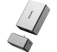 Lexar Station d'accueil Workflow Go – 2 emplacements pour modules – Batterie 5000 mAh
