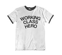 Working Class Hero - As Seen on John Lennon - Mens Band Organic Cotton T-Shirt