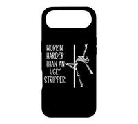 Working Harder Than an Ugly Stripper at Work Funny Coworker Coque pour iPhone Air