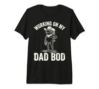 Working on My Dad BOD Funny Frog Cowboy Dad Humor T-Shirt Haut de Gamme