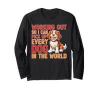 Working Out So I Can Pick Up Every Dog In The World Manche Longue