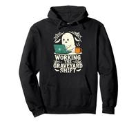 Working The Graveyard Shift Ghost Sweat à Capuche