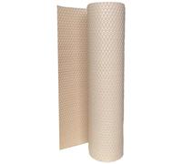 workingHOUSE Brise-Vue de Balcon en Polyrotin Rouleau de Brise Hauteur 60 cm - Vue pour Terrasse, Balustrade et Balcon - Brise-Vue d'Extérieur Résistant aux Intempéries - Beige