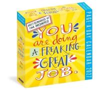 Workman Calenda You Are Doing a Freaking Great Job Page-A-Day® Calendar (Poche)
