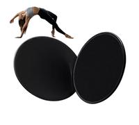 Workout Balance Gliders - Plaques Coulissantes à Double Visage, Plaques De Résistance Et | Outils Compacts Pour La Mobilité Intérieure Pour Stabilité, Stretching, Extensions De Jambes Inverses Et
