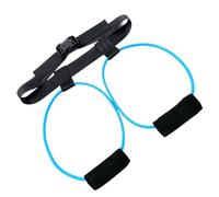Workout Bands for Legs - Glute Stretching Training Tool with Waist Belt | Leg Stretching Resistance Bands for Home Gym Yoga Daily Commuting Apartment Dormitory