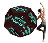 Workout Dice - Exercise Dice, 12-side Group Training And Fitness Dices, Fun Training Challenges, Suitable For Family Strength Trainingg And For Men Squats Home Gym Sports Athlete Game Exercise Traini