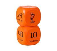 Workout Dice | Jeu de sport 6 pièces | 2 pièces Workout Dice Game Includes Push Ups, Longues, and Jump - for Teens Adults Family Home Group Playtime Physical Education Training PE Classes