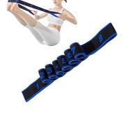 Workout Resistance Band - Stretching Grip Strap, Duraable Exercise Equipment, Home Gym Fitness Rope | Multipurpose Pilates Yoga Core Training Tool for Female Beginners Athletes Enthusiasts Classes