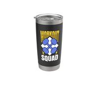 Workout Squad - Amis du fitness Gobelet isotherme en acier inoxydable double paroi