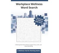 Workplace Wellness Word Search: Easy-to-Read Print about Mental Reset, Adult Stress Relief Activities, Work Burnout Gift | 7x10 inches, 204 pages, 150 Puzzles for Rest and Recovery