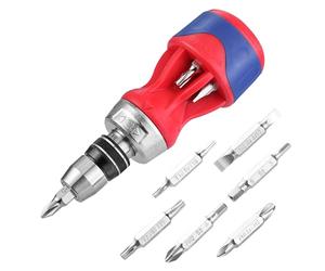 WORKPRO 12 en 1 Tournevis à Cliquet Multi-embouts