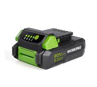 WORKPRO Batterie au Lithium 20 V 2.0 Ah, sans Effet Mémoire, Compatible avec Les Produits WORKPRO, Pratique et Compacte