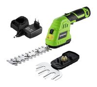 WORKPRO Cisaille Sculpte-Haie Electrique, Taille-Herbes sans Fil 12V
