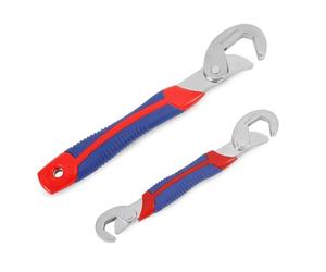 WORKPRO Clés Réglables Serre-Ecrou Multifonctionnelles Kit de Clés Universelles 2-pièce