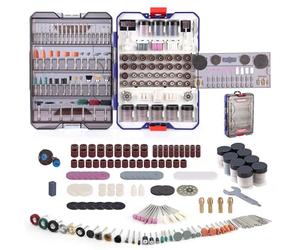 WORKPRO Coffret de 698 Accessoires pour Outil Rotatif Universel