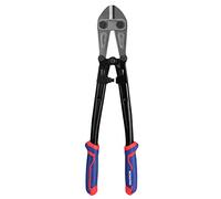WORKPRO Coupe-boulons de 45,7 cm, lame en acier au chrome molybdène, coupe-boulons robuste avec poignée en caoutchouc souple, outil de coupe pour chaîne de coupe, fil, vis, rivet, noir, bleu, rouge