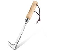 WORKPRO Couteau Désherbeur Fissure avec Manche en Bois