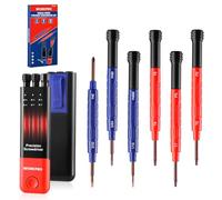 WORKPRO Jeu de 6 Tournevis de Precision