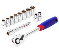 WorkPro Jeu de clés à douille métrique 12 pièces WP202558