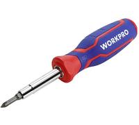 WorkPro Jeu de tournevis PH2, 1/4, PH1, 3/16” (4,8 mm)