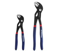 WORKPRO Lot de 2 Pinces Multiprises 180/250 mm, Réglage Rapide