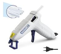 WORKPRO Mini Pistolet à Colle Chaude 10W avec 20 Bâtons de Colle 7x100 mm, Pistolet à Colle Electrique pour Petits Travaux Manuels, Chauffage Rapide 2-3 min, Artisanat, DIY, Maison, Bricolage
