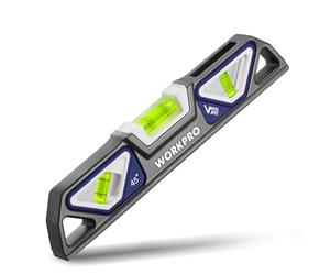 WORKPRO Niveau Torpédo Magnétique en Alliage d’Aluminium 25 cm