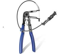 WORKPRO Pince à Collier de Serrage Flexible à Longue Portée, Pince à Collier de Serrage Flexible Type Câble 67 cm Outils de Réparation et d'Entretien Automobile pour Tuyaux de Carburant, Tuyaux d'Huil