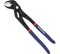 WORKPRO Pince Multiprise de Pointe 305 mm avec Multi Position de Rainure et Mâchoire Courbée, Pince Plombier pour Réparation de Plomberie et Usage Domestique
