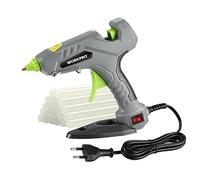 WORKPRO Pistolet à Colle Chaude 60W avec 20 Bâtons de Colle 11x100 mm