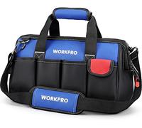 WORKPRO Sac à Outil 45 cm, Sac Porte-outils Grande Capacité et Multi Poches