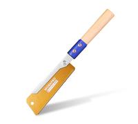 WORKPRO Scie à Queue d'Aronde 150 mm, Scie à Main Japonaise, Lame SK5 de 0,45 mm d'Épaisseur, avec Trou de Suspension, Découpes Fines, Manche en Bois de Hêtre