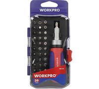 WorkPro universel Tournevis à cliquet et embout