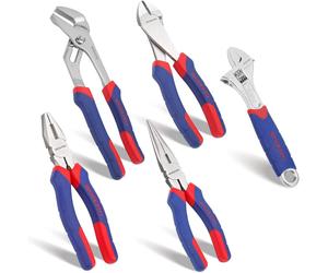 WORKPRO W001321AU Ensemble de pinces - 5 pièces