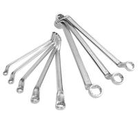 WorkPro WP202509 Clé polygonale double 8 pièces Ouverture de clé (métrique) 6 - 22 mm