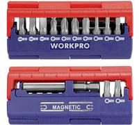 WorkPro universel Jeu d'embouts PH0, PH1, PH2