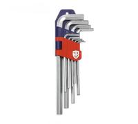 WORKPRO WP222004 Jeu de 9 clés Allen métriques professionnelles CR-V