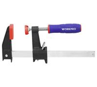 Serre-joint à vis avec fonction de serrage rapide WorkPro WP232032 Longueur: 450 mm