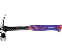 WorkPro WP241014 Marteau de charpentier Manche ergonomique, dur 560 g 1 pc(s)