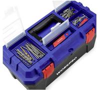 WorkPro WP283002 507 x 254 x259 mm Boîte à outils vide bleu, noir