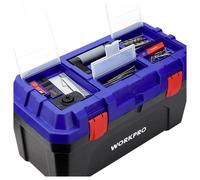 WorkPro WP283003 572 x 300 x 295 mm Boîte à outils vide bleu, noir