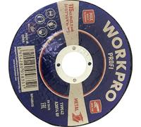 WorkPro WP406415 Disque à tronçonner 125 mm 10 pc(s) métal