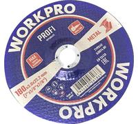 WorkPro WP406423 Disque à tronçonner 180 mm 10 pc(s) métal