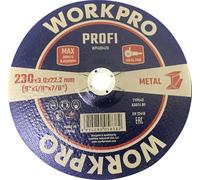 WorkPro WP406426 Disque à tronçonner 230 mm 5 pc(s) métal