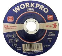 WorkPro WP406430 Disque abrasif Diamètre 125 mm 5 pc(s)