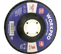WorkPro WP407515 Disque à surfacer à lamelles Diamètre 115 mm Ø de perçage 22.2 mm 10 pc(s)