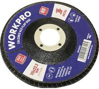 WorkPro WP407517 Disque à surfacer à lamelles Diamètre 115 mm Ø de perçage 22.2 mm 10 pc(s)