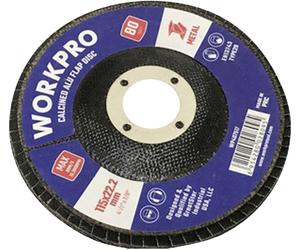 WorkPro WP407517 Disque à surfacer à lamelles Diamètre 115 mm 10 pc(s)